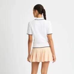 Röhnisch Skorts & Kjolar-Nicky Pleated Monogram-Peach