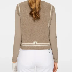 J.Lindeberg Tröjor Dam-Noelle Knitted Brindle