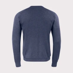 Cutter & Buck Tröjor Herr-Oakville Crewneck Blå Navy Melange (554)