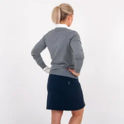 Cutter & Buck Tröjor Dam-Oakville Crewneck Grå Grå (95)