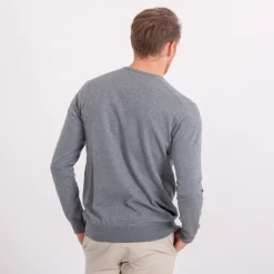 Cutter & Buck Tröjor Herr-Oakville Crewneck Grå Grå (95)