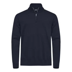 Cutter & Buck Tröjor Herr-Oakville Half Zip Sweater Blå Navy (580)
