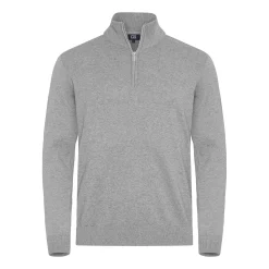 Cutter & Buck Tröjor Herr-Oakville Half Zip Sweater Grå Grå (95)