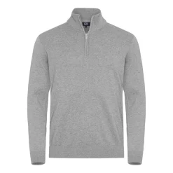 Cutter & Buck Tröjor Herr-Oakville Half Zip Sweater Grå Grå (95)