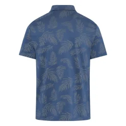 Original Penguin Pikétröjor Herr-OP All Over YD Botanical Jacquard Polo True-Navy