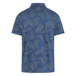 Original Penguin Pikétröjor Herr-OP All Over YD Botanical Jacquard Polo True-Navy