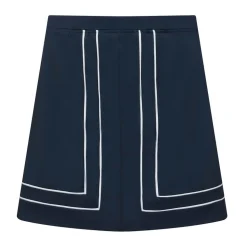 Original Penguin Skorts & Kjolar-OP Colorblock Skort W/ Black-Iris