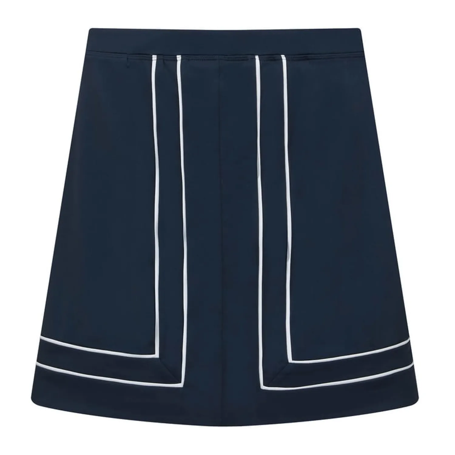 Original Penguin Skorts & Kjolar-OP Colorblock Skort W/ Black-Iris