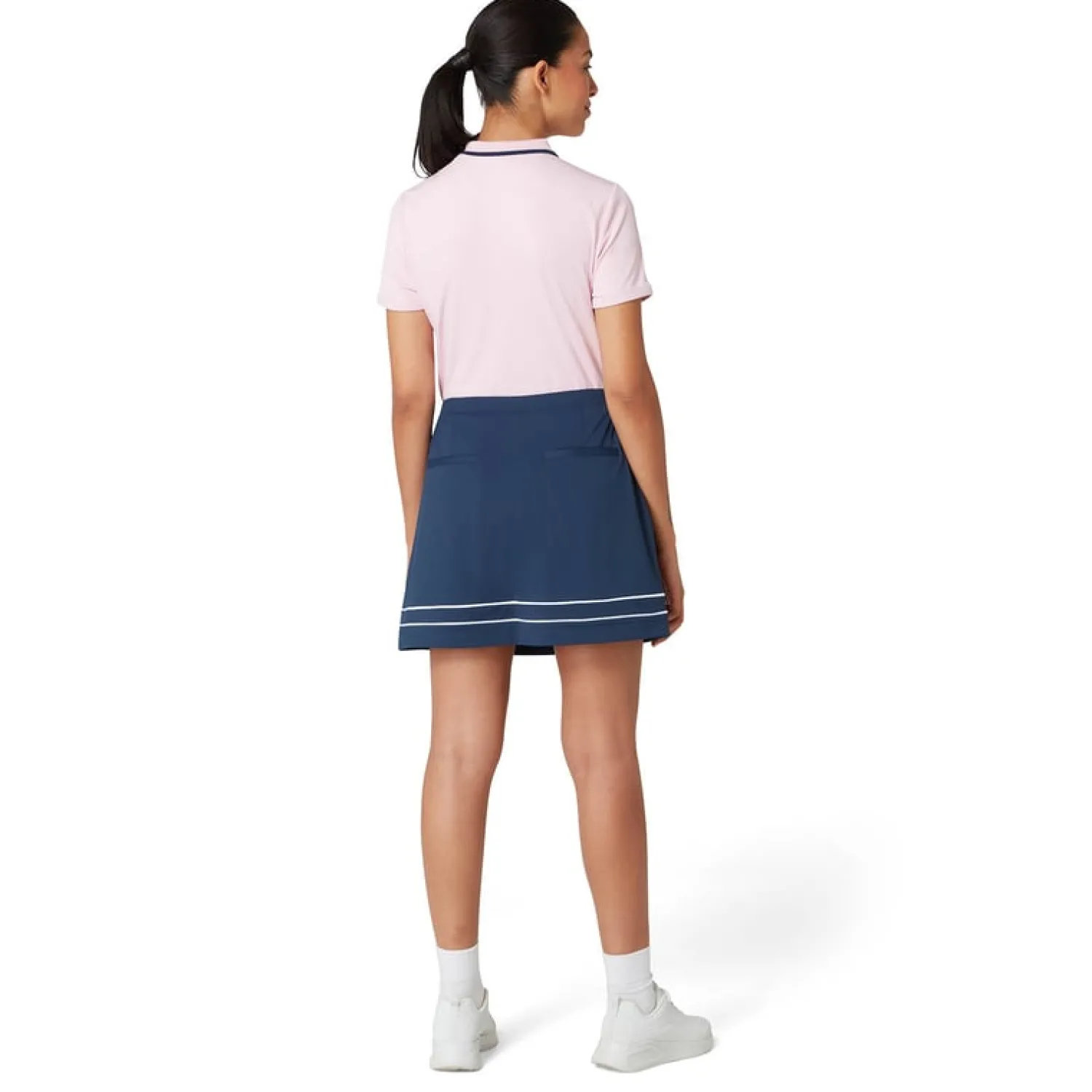 Original Penguin Skorts & Kjolar-OP Colorblock Skort W/ Black-Iris