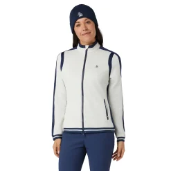 Original Penguin Jackor Dam-OP Knit Jacquard Floral Silver-Birch