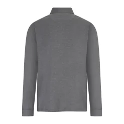 Original Penguin Tröjor Herr-OP L/S 1/4 Zip Technica Quiet-Gray-Heather