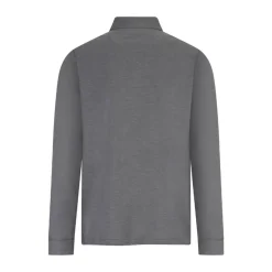 Original Penguin Tröjor Herr-OP L/S 1/4 Zip Technica Quiet-Gray-Heather