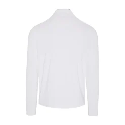 Original Penguin Tröjor Herr-OP L/S 1/4 Zip Technica Vit Bright-White