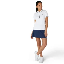 Original Penguin Pikétröjor Dam-OP Performance Veronica Vit Bright-White