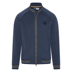 Original Penguin Jackor Herr-OP Pete´s Original Knit Track Jacket Black-Iris-Bijou-Hthr