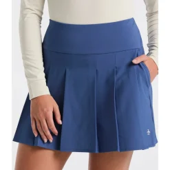 Original Penguin Skorts & Kjolar-OP Pleated 17 Skort True-Navy