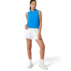 Original Penguin Pikétröjor Dam-OP Sl Woven Waist Lengt French-Blue