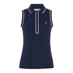 Original Penguin Pikétröjor Dam-OP Sleeveless Veronica Black-Iris