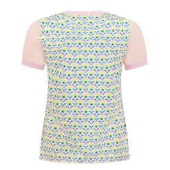 Original Penguin Pikétröjor Dam-OP Ss Lattice Zip Mock Charm-Pink