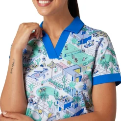 Original Penguin Pikétröjor Dam-OP Ss Palm Springs Polo Bright-White