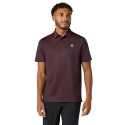 Original Penguin Pikétröjor Herr-OP Ss Petes Tee Time Po Mauve-Wine