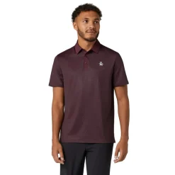 Original Penguin Pikétröjor Herr-OP Ss Petes Tee Time Po Mauve-Wine