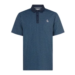 Original Penguin Pikétröjor Herr-OP Ss Petes Tee Time Po Black-Iris