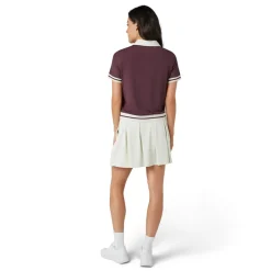 Original Penguin Pikétröjor Dam-OP Ss Waist Length Colo Mauve-Wine