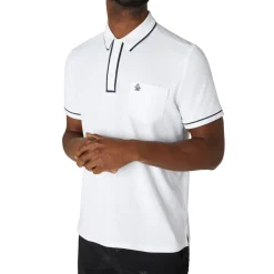 Original Penguin Pikétröjor Herr-OPG The Technical Earl Polo Vit Bright White