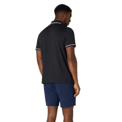 Original Penguin Pikétröjor Herr-OPG The Technical Earl Polo Svart Caviar