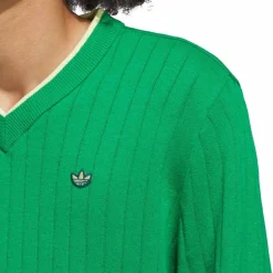 Adidas Golf Originals Tröjor Herr-Ori F Knit Sweater Grön Green