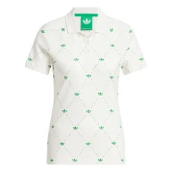 Adidas Golf Originals Pikétröjor Dam-Ori F Novelty Polo W Cwhite-Green