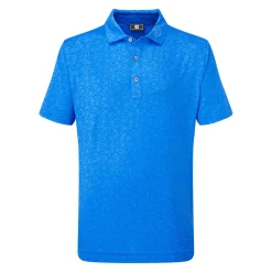 FootJoy Juniorkläder Kille-Painted Floral Lisle Blå Cobalt