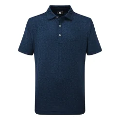 FootJoy Juniorkläder Kille-Painted Floral Lisle Blå Navy