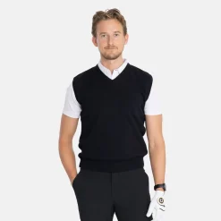 Ivanhoe Tröjor Herr-PD Slipover Svart Svart (015)