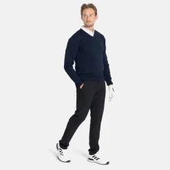 Ivanhoe Tröjor Herr-PD V-Neck Blå Navy (022)