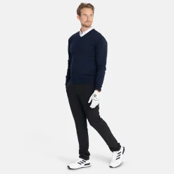 Ivanhoe Tröjor Herr-PD V-Neck Blå Navy (022)