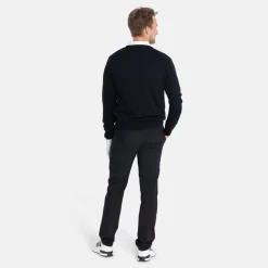 Ivanhoe Tröjor Herr-PD V-Neck Svart Svart (015)