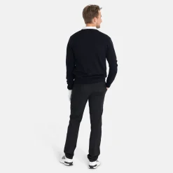 Ivanhoe Tröjor Herr-PD V-Neck Svart Svart (015)