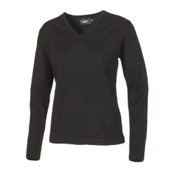Ivanhoe Tröjor Dam-PD V-Neck Svart Svart (015)