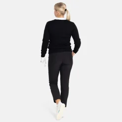 Ivanhoe Tröjor Dam-PD V-Neck Svart Svart (015)