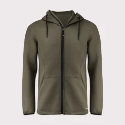 Cutter & Buck Tröjor Herr-Pemberton Hood Full Zip Ivy Green (640)