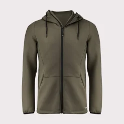 Cutter & Buck Tröjor Herr-Pemberton Hood Full Zip Ivy Green (640)
