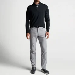 Peter Millar Tröjor Herr-Perth Performance Quarter-Zip Svart Black