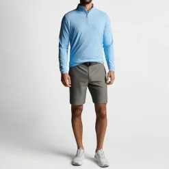 Peter Millar Tröjor Herr-Perth Performance Quarter-Zip Blå Cottage Blue
