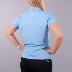 Cutter & Buck Pikétröjor Dam-Piké Kelowna Blå Ljusblå (Lt Blue509)