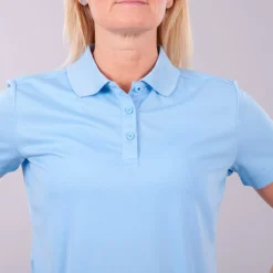 Cutter & Buck Pikétröjor Dam-Piké Kelowna Blå Ljusblå (Lt Blue509)