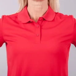 Cutter & Buck Pikétröjor Dam-Piké Kelowna Röd Röd (35)