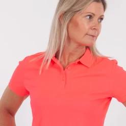 Cutter & Buck Pikétröjor Dam-Piké Kelowna Rosa Rosa (Neo 260)