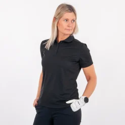 Cutter & Buck Pikétröjor Dam-Piké Kelowna Svart Svart (99)